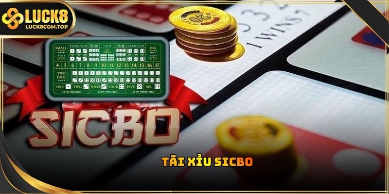 Sicbo là game dự đoán tổng số điểm của ba viên xúc xắc được lắc trong hộp